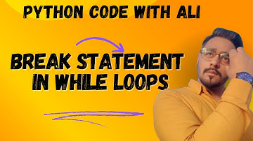 Mastering the Break Statement in While Loops | Python Programming Tutorial