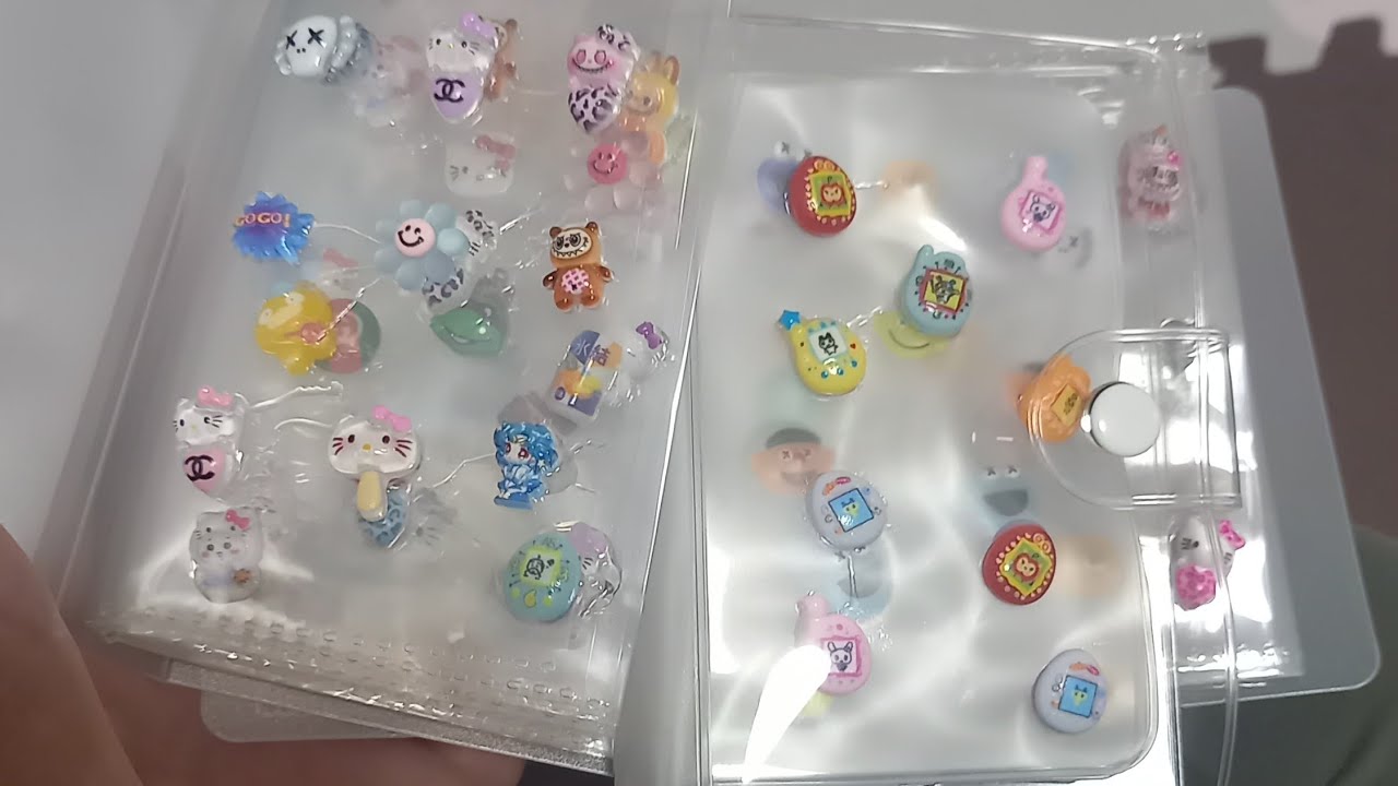 『ネイルパーツ』と『レジン』でボンドロ帳をつくる❤️❤️かんたん、赤ちゃんでもつくれる❤️