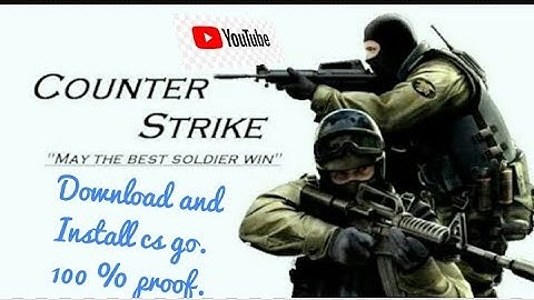 How to install counter strike condition zero and play.