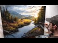 Landscape Painting Time-lapse | "When Time Slows"