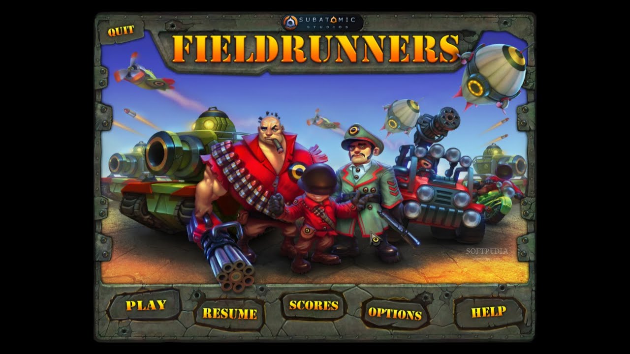 Fieldrunners 1 Android Gameplay YouTube