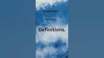 CRPC Section 2 Short title, extent and commencement I Advocate in Rajgurunagar I Advocate in Chakan