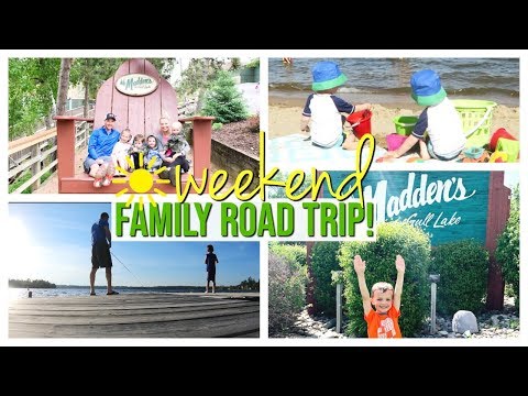 family-road-trip-with-4-kids!-|-madden's-resort-weekend-vlog-|-june-2019