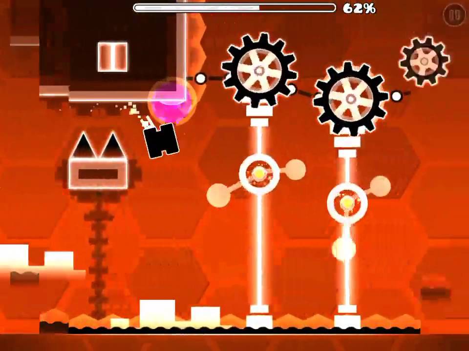 Geometry Dash "HI" secret message in the icon! YouTube