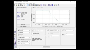 Lec-18d Chebyshev I Filter in MATLAB