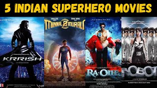 Top 5 Indian Superhero Movies That Will Blow Your Mind! 🦸‍♂️💥 | Must-Watch Bollywood Marvels