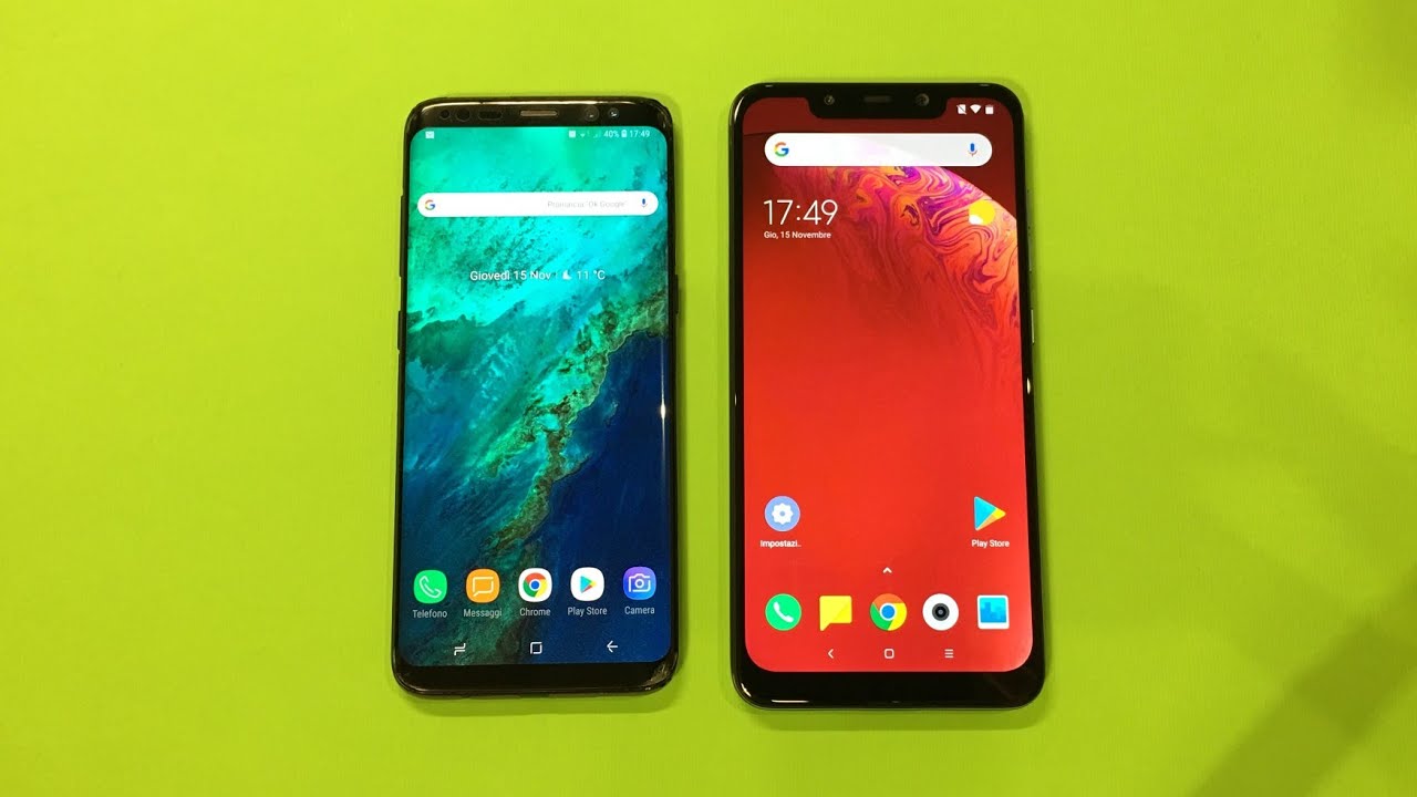 Xiaomi Mi 8 Vs Pocophone F1