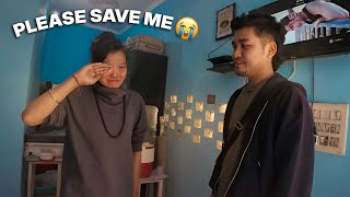 OMG! Young Tibetan Lady in Very Bad Condition 💔 😢