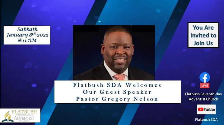 Guest Speaker: Pastor Gregory Nelson, "It's Time t...