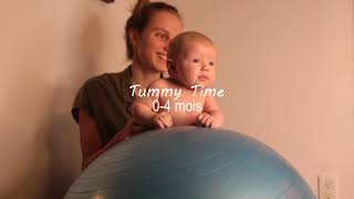 Tummy Time pour les bébés de 0 à 4 mois