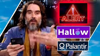 No Surprise! Russell Brand Promotes HALLOW Prayer App / Alternative Media Hijacks Jesus / Hugo Talk
