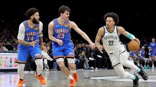 Nba Highlights Thunder 121, Nets 92