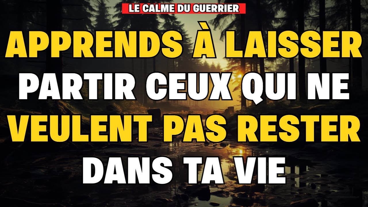 Quand quelqu’un ne veut plus de toi : apprends à le laisser partir avec dignité