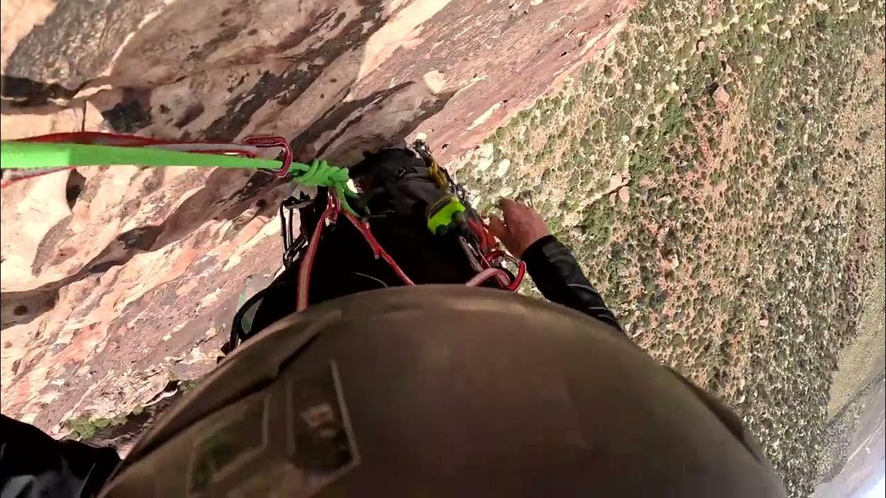 Red Rocks MultiPitch Geronimo Route Pitch 4 of 4 YouTube
