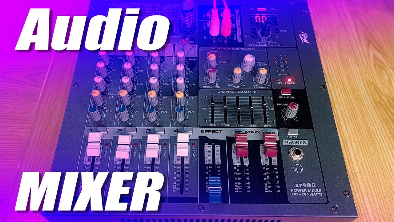 Mastering the Mix: An In-Depth Audio Mixer Introduction and Essential ...