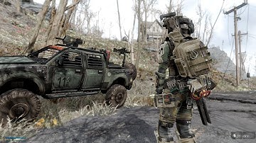 Fallout 4: The Bounty Hunter Titanfall 2 character 400+Mods