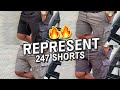 247 shorts  represent clothing  sizing review and look book