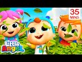 Fall Fun - Little Angel | Kids Song | Trick or Treat | Spooky Halloween Stories For Kids