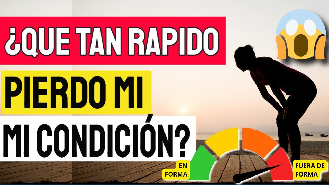 Así de RÁPIDO pierdes la CONDICIÓN para correr 😰| Haz esto para EVITARLO✅