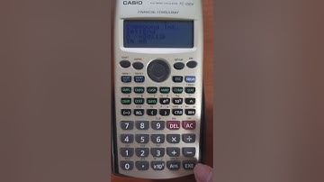 Mortgage Calculation Using FC 100V