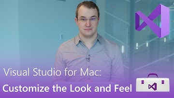 Visual Studio For Mac: Customize Look And Feel