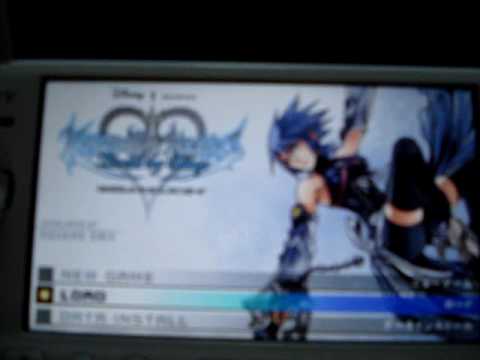 Kingdom Hearts Birth by Sleep english patch working on PSP 3000 5.03 GEN-C