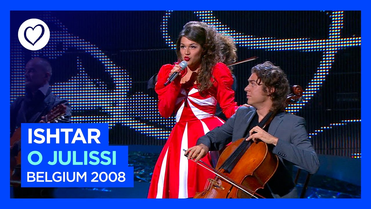 Ishtar – O Julissi (LIVE) | Belgium 🇧🇪 | First Semi-Final | Eurovision 2008 – Video