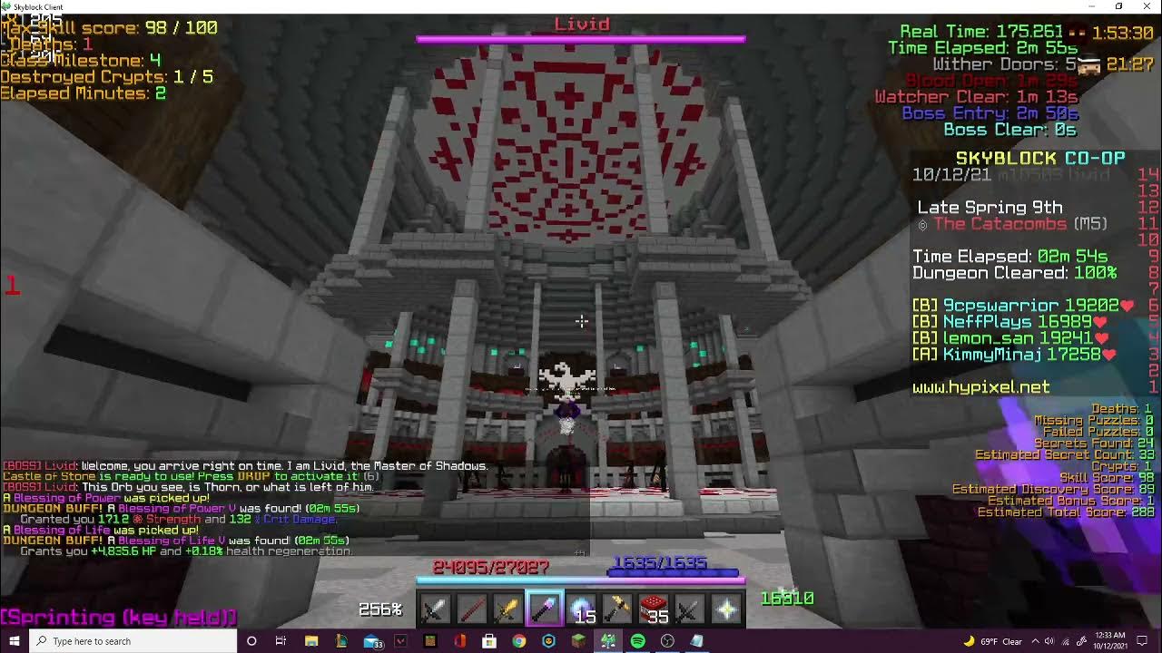 M5 tank guide with run hypixel skyblock YouTube