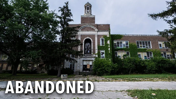 MASSIVE ABANDONED HIGH SCHOOL - Lew Wallace High School Gary, Indiana