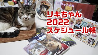 2022年リキちゃんスケジュール帳3種を紹介するよ☆サイズ比較☆カレンダー・イヤープレートも販売中です