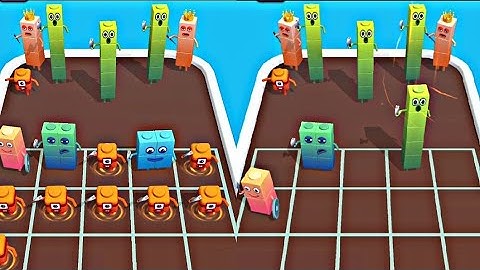 Merge Number Cube - Gameplay New Update 6-7 (android,ios)