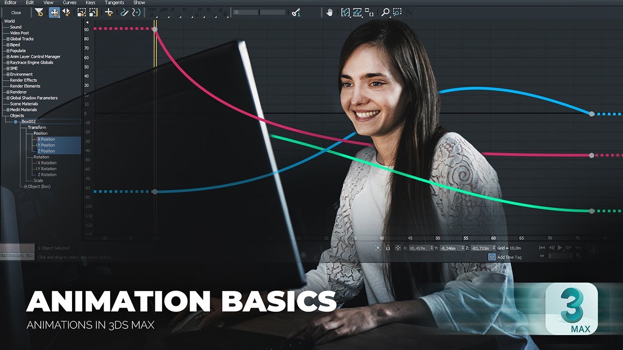 Simple & Effective Guide to Animation Basics in 3ds max - YouTube