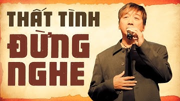 Ai Đang Buồn Đừng Nghe Lúc Nửa Đêm | Nhạc Trường Vũ Thất Tình Cứ Nghe LÀ KHÓC