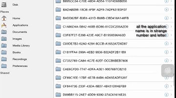 how to view application name in ifile 720p