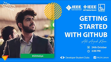 Getting Started with GitHub | Ali Ayub Khan | #GitHoGya 1st Episode