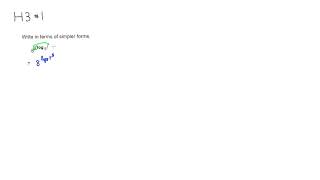 How to Simplify a Log Expression (M108 H3 #1)
