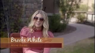 Brooke White Behind the Scenes of her new movie Funny Thing About Love Romantic Comedy Amazon Prime