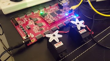 MicroZed IOCC driving Servos
