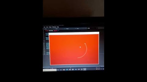 Turkey Flag in Python turtle 🤗#viral #shorts#python #turkey