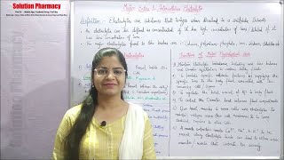 Inorganic Chemistry (19) = Major Extra and Intracellular Electrolytes & Function | B.Pharmacy 1st