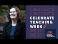 Utsa celebrates teaching with gina amatangelo