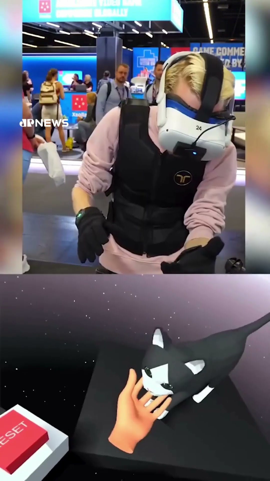 Roupa tecnológica traz sensações do metaverso ao mundo real