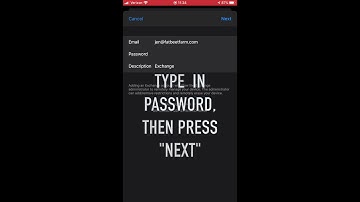 How-To Tutorial Series, Setup a Connect Exchange Account on iPhone