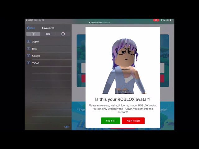 How To Get Free Robux 2020 Mobile Ipad Youtube - yahoo robux promo