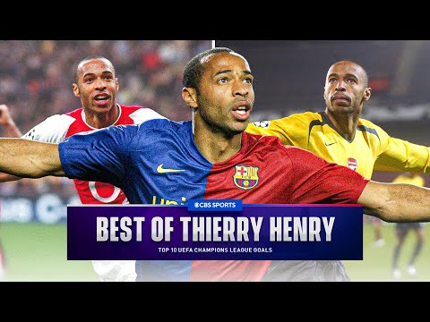 Thierry Henry's TOP 10 Goals In Champions League! | CBS Sports Golazo