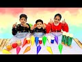 سلايم الاكياس مع الوان الزينه !! ‏COLORS OF GLUE SLIME