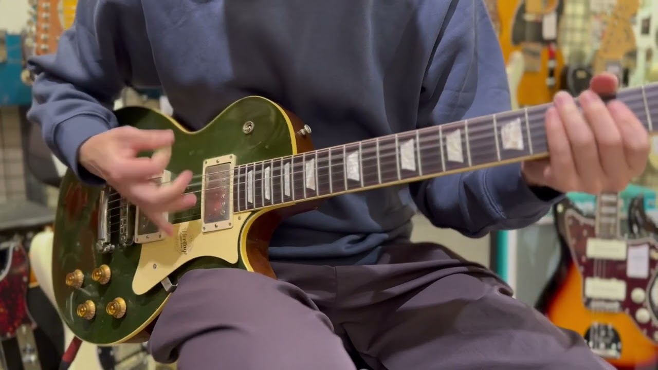 Heritage Custom shop H-150 Artisan Aged Cadillac Green Demo - YouTube