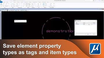 Handling elements with element property types as tags and item types
