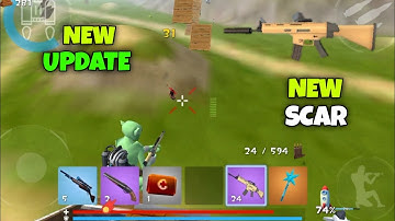 Rocket Royale NEW UPDATE SCAR GUN - Android gameplay #107