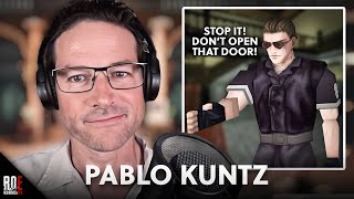 RESIDENT EVIL || INTERVIEW w/ Original ALBERT WESKER Voice Actor PABLO KUNTZ | ROE Podcast